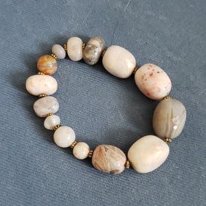 Stone Bead Bracelet